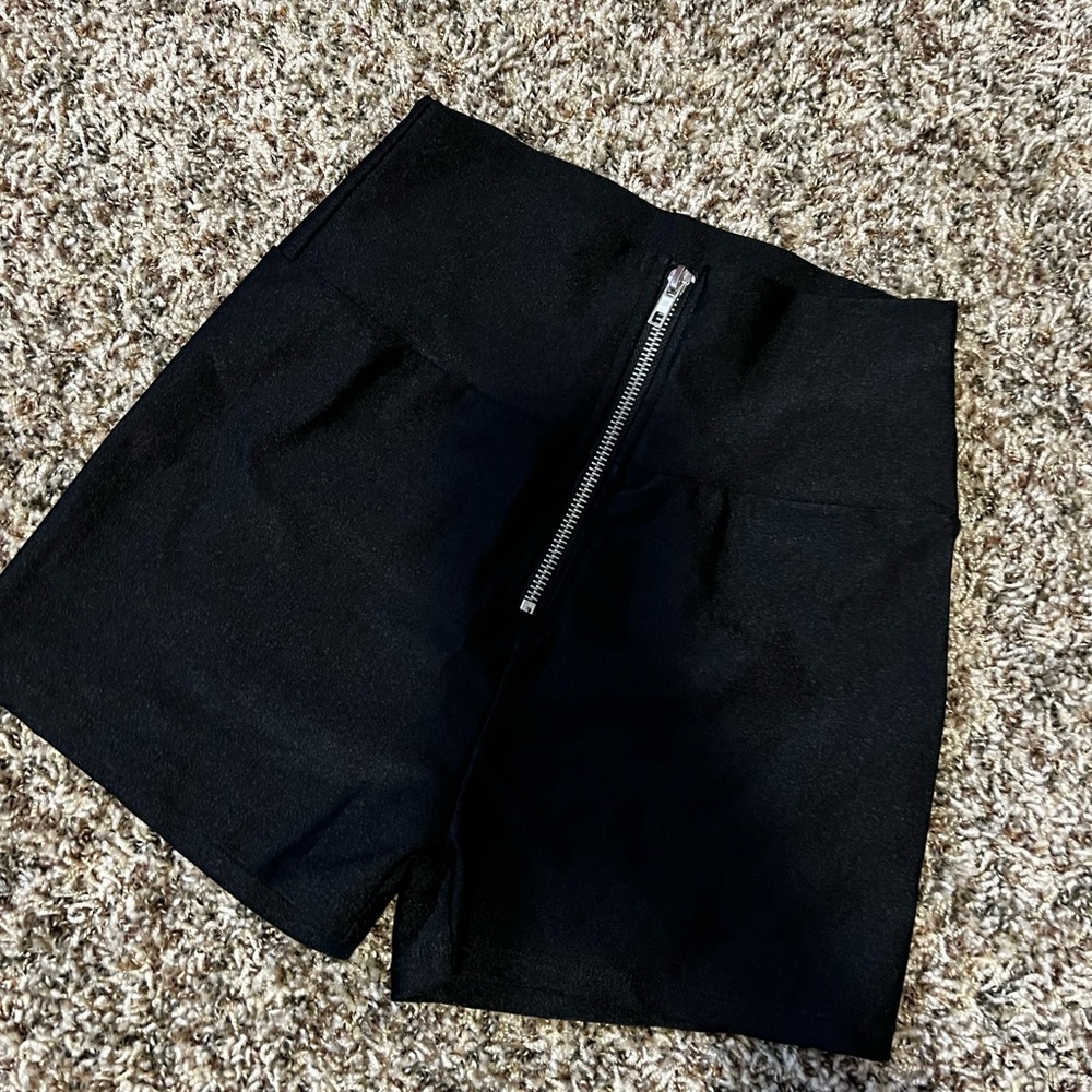 iHeartRaves Zip-Up Shorts